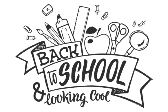 Back to School and Looking Cool Lettering: A Guide for Kids and Parents