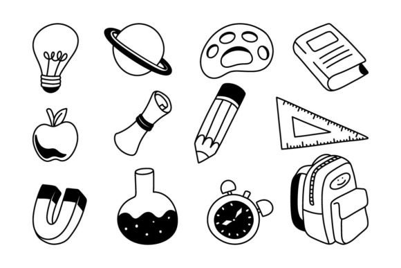 Back to School Collection Illustration