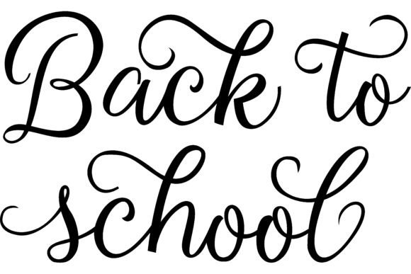 Back to School Creative Lettering with D