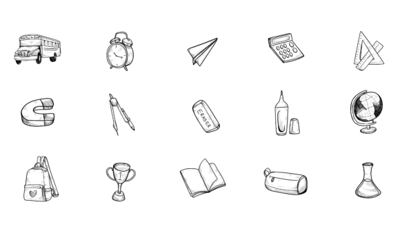 Back to School Handdrawn Collection: A Timeless Blend of Creativity and Nostalgia