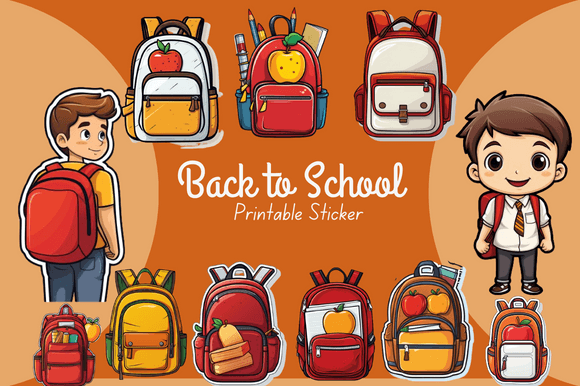 Back to School Printable Sticker: A Creative Tool for Organization and Fun