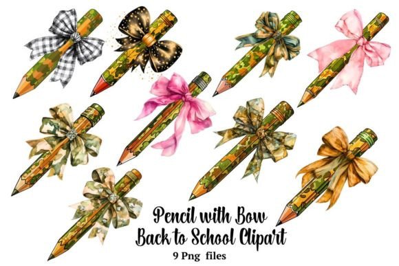 Pencil with Bow Back to School Clipart: A Strategic Tool for Creative and Practical Use